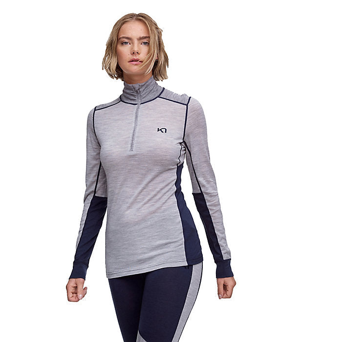 Load image into Gallery viewer, Kari Traa Lam Wool Half Zip
