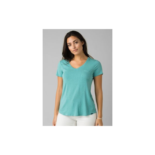 Load image into Gallery viewer, Prana Women&#39;s Foundation Short Sleeve Vneck
