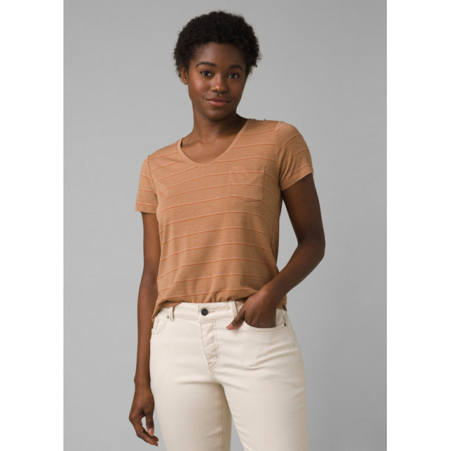 Load image into Gallery viewer, Prana Women&#39;s Foundation Short Sleeve Vneck
