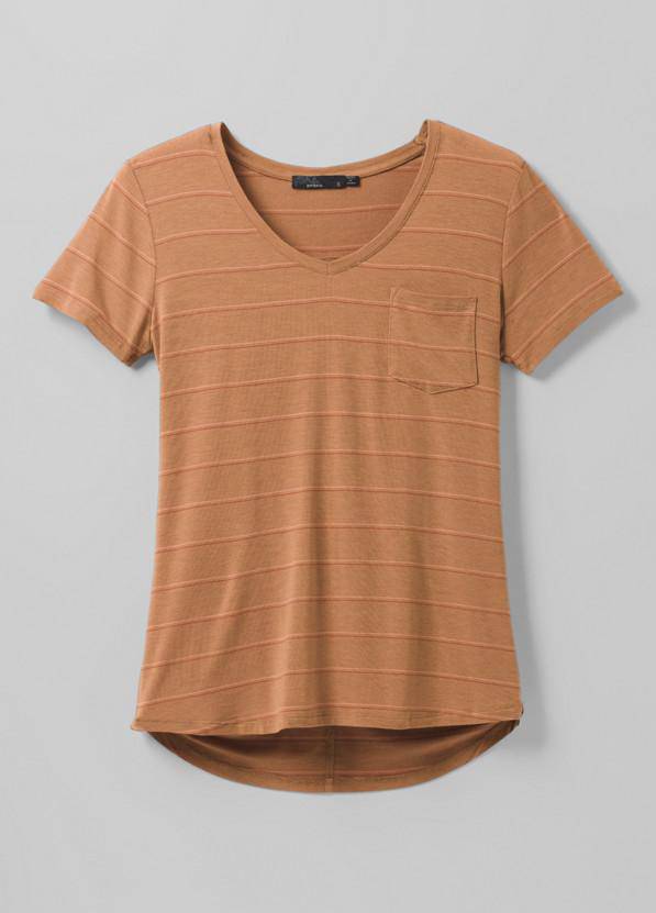 Load image into Gallery viewer, Prana Women&#39;s Foundation Short Sleeve Vneck
